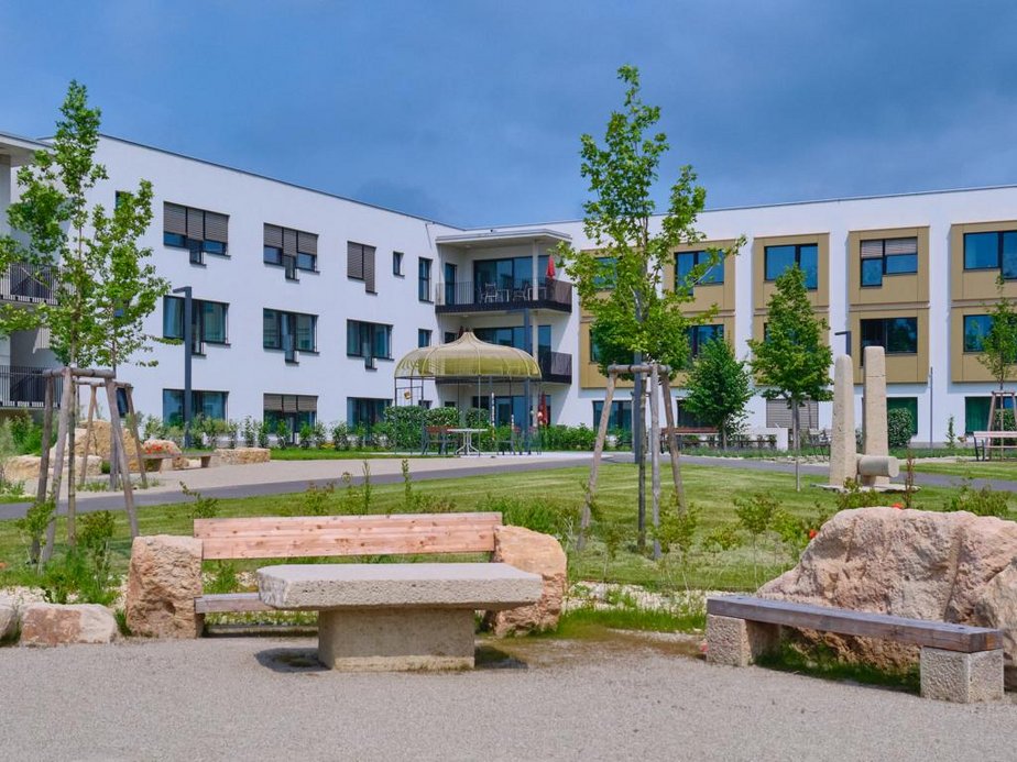 Das Pflege- und Betreuungszentrum Baden von außen.